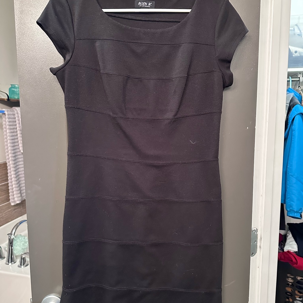 Allen B By Allen Schwartz Black Mini Dress
